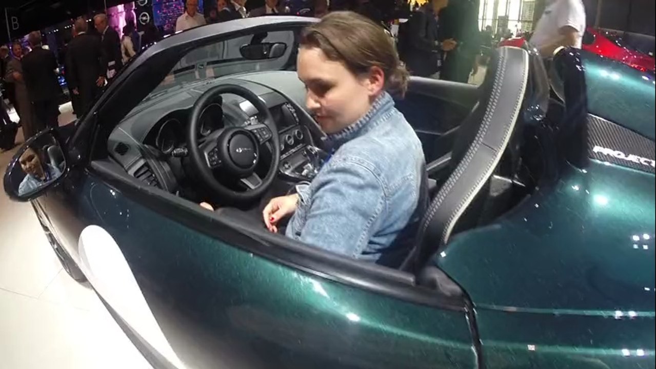 #Turbo Inside : la Jaguar  Project 7 en vidéo live au mondial de l'auto