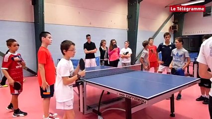 Sport. "On s'entraîne à Landern'" : le club de tennis de table rebondit