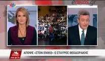 enikos.gr BINTEO-Ο Νίκος Χατζηνικολάου για την αποψινή συνέντευξη του Σταύρου Θεοδωράκη «στον ενικό»