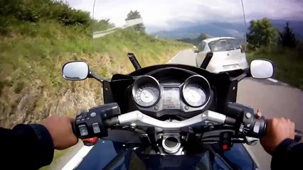 Col d'Aspin, Pyrénées, Descente vers Arreau