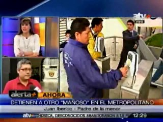Metropolitano: Detienen a sujeto por tocamientos indebidos a escolar