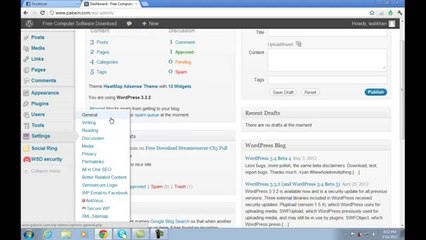 zain studio 4 Learn WordPress in Urdu Hindi Part 10 Setting
