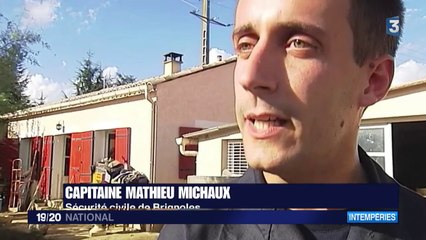 Intempéries : les pompiers au chevet des habitants du Gard