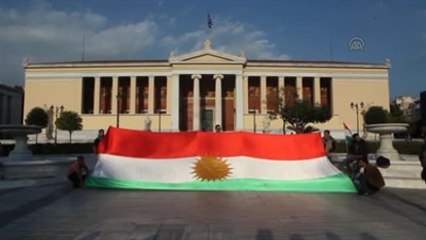 Yunanistan'da Işid Karşıtı Gösteri