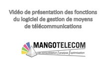Mango Télécom - Gestion gratuite des moyens & infrastructures de Télécommunications fixe/mobile/data