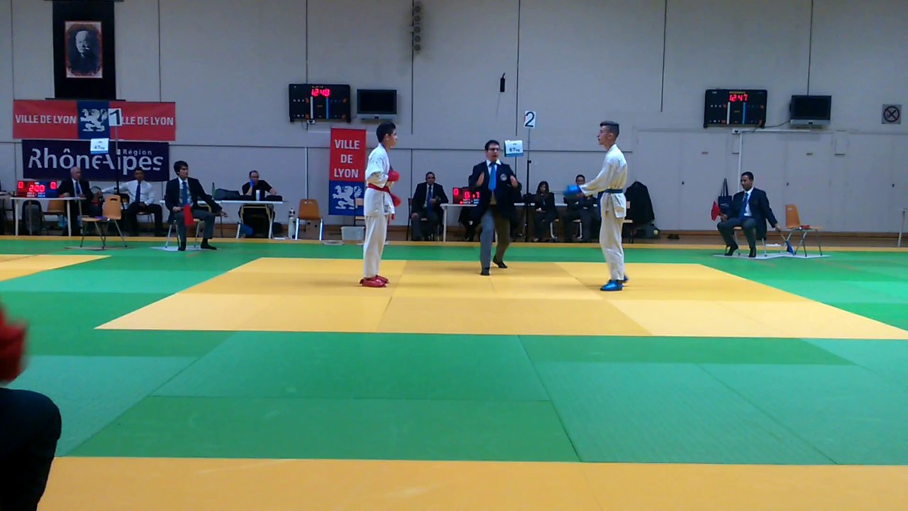 FINALE AURELIEN CHAMPIONNAT DU RHONE 12/10/14