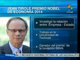 Premio Nobel de economía 2014 estudia los mercados desde 1980
