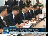 China y Rusia aplazan para 2015 firma de acuerdo de suministro de gas