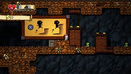PS4 - Spelunky - Tutorial 1