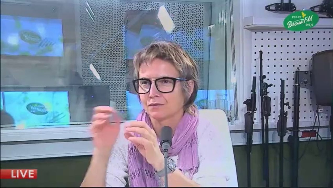 Светлана Сурганова в программе "Вечерний Live"  радиостанции Весна FM