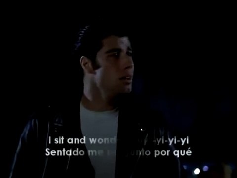 John Travolta SANDY (Subtitulos Esp) {Miros Mar}¸.•*¨*• ♪♫