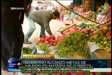 Bolivia marked by Morales' accomplishments including zero illiteracy