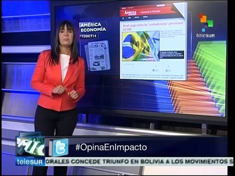 Rechaza Brasil previsiones del FMI sobre su crecimiento para 2014