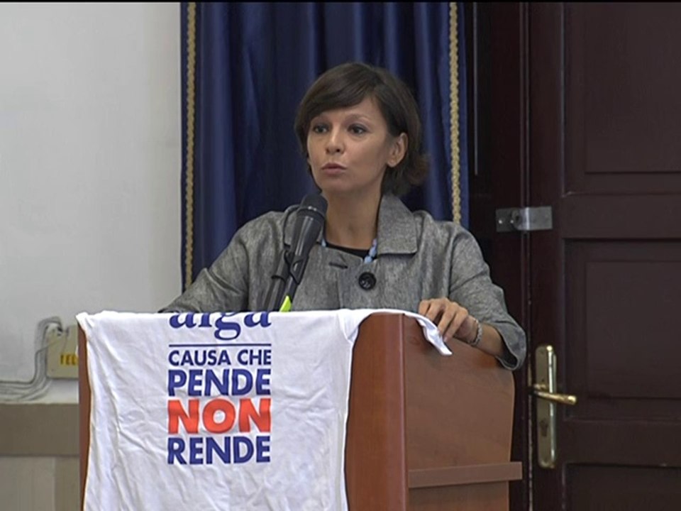 1-10 Relazione - Avv. Nicoletta Giorgi - Presidente Nazionale AIGA