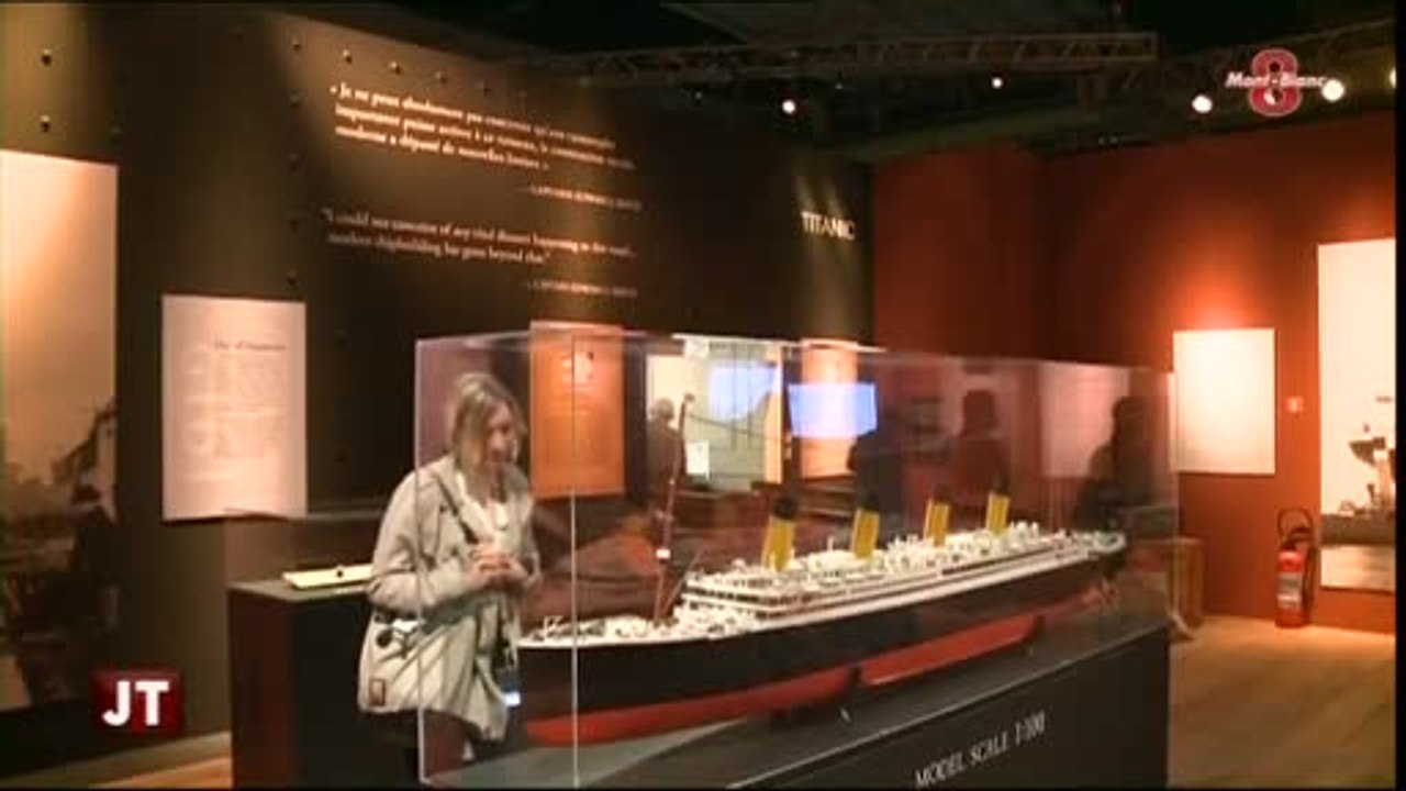 Découverte de l’exposition Titanic à Genève
