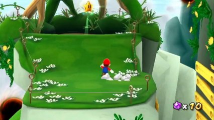 Super Mario Galaxy 2 - Monde 2 - Printemps éternel : Le mystère du saut mural