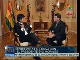 He aprendido a nunca renunciar a nuestros principios: Evo Morales