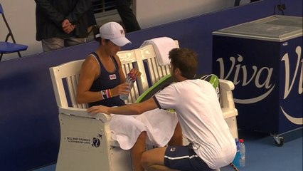 Luxemburgo - El entrenador de Silvia Soler orienta a su pupila