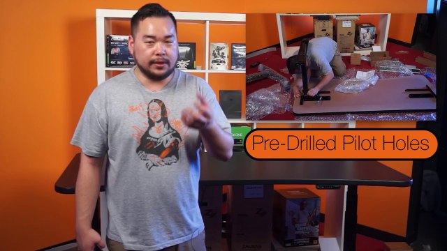 UpDesk - Ergonomic, Electronic Height Adjustable Stand Up Desk Unboxing and Assembly Review