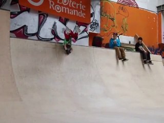 worst rollerblade backflip ever