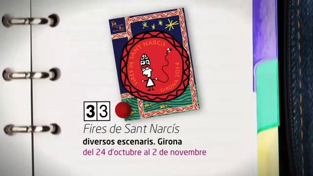 TV3 - 33 recomana - Fires de Sant Narcís. Diversos escenaris. Girona
