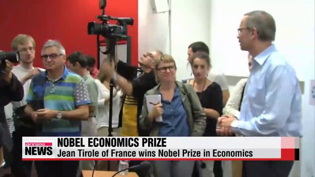 Jean Tirole of France wins Nobel Prize in Economics