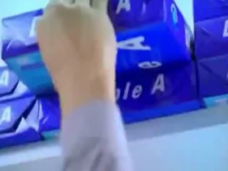 [Sexy Girls] Office lady shows everything