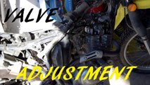Suzuki DR200 Valve Clearance Adjustment Walkthrough