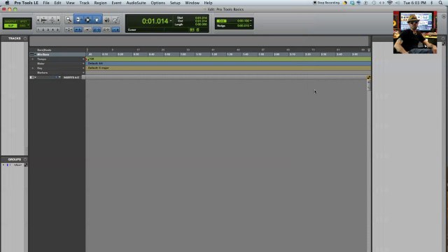 Pro Tools Basics - Editing Window