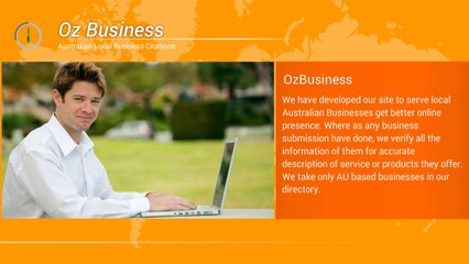 Get better online presence by listing your business in Oz Business
