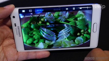 Trên tay phabet màn hình cong Galaxy Note Edge