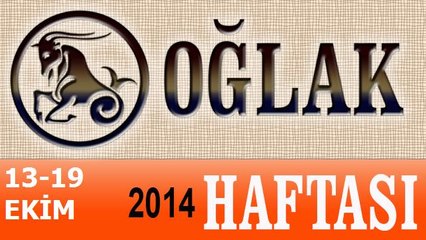 OĞLAK Burcu, HAFTALIK Astroloji Yorumu, 13-19 EKİM 2014, Astrolog DEMET BALTACI