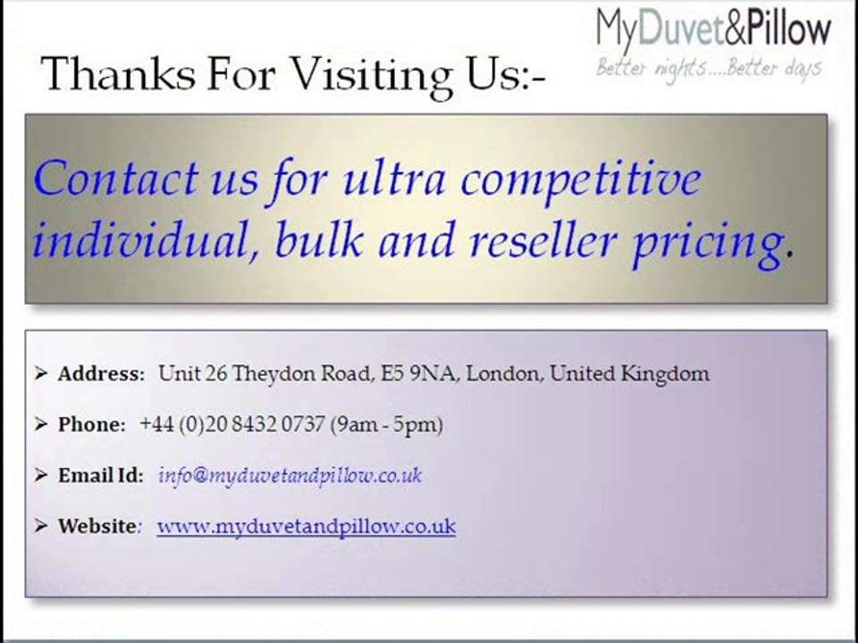 Edleweiss Goose Down Duvet And Pillows