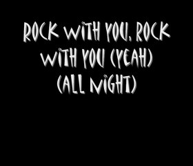 Video herunterladen: Rock With You - Michael Jackson (Lyrics)_youtube_original