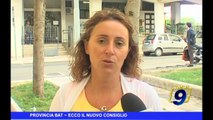 PROVINCIA BAT | Il nuovo consiglio a 12