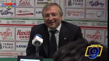 Barletta - Benevento 0-1 | Post Gara Giuseppe Perpignano - Presidente Barletta