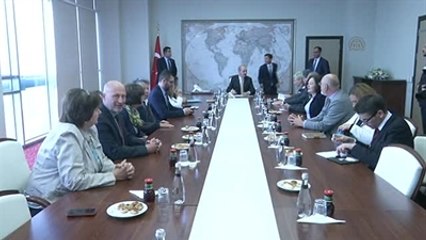 Kurtulmuş, Carina Gödecke ve Beraberindeki Heyeti Kabul Etti