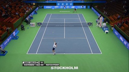 Stoccolma, Nieminen spezza Ramos