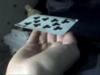 Lévitation de carte