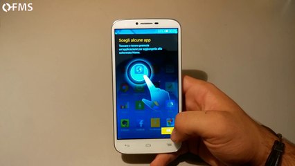 Come fare il primo avvio di Alcatel OneTouch POP C9