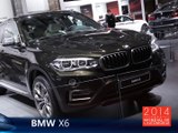 Le BMW X6 en direct du Mondial de l'Auto 2014