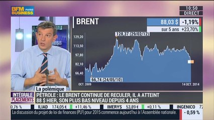 Nicolas Doze: "La baisse des cours du pétrole, c'est bon pour le pouvoir d'achat" - 14/10