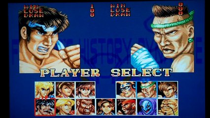 Kinikuman77 de retour avec Ura Rengue en versus sur Fighter's History Dynamite sur Saturn