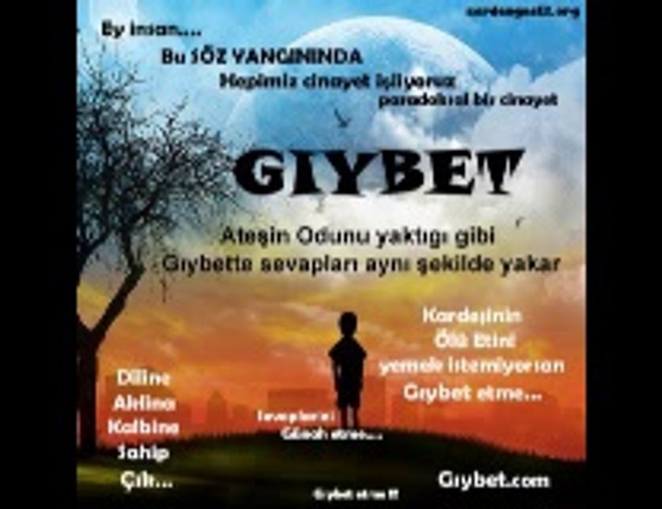 22.Mektubun Hatimesi  Gıybet Hakkında Bediüzzaman Said Nursi www.giybet.com