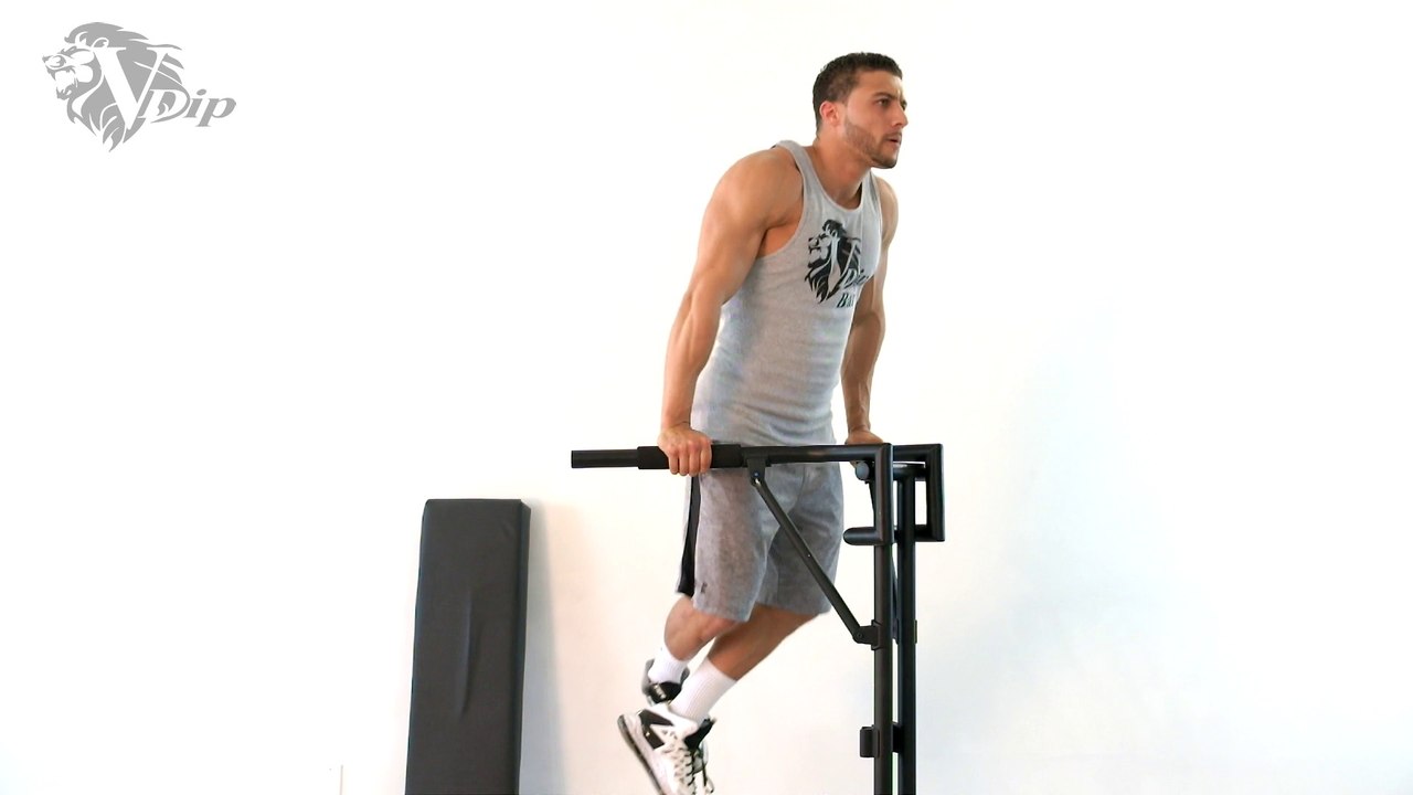 V-Dip Bar Hand Positions and Muscle Groups