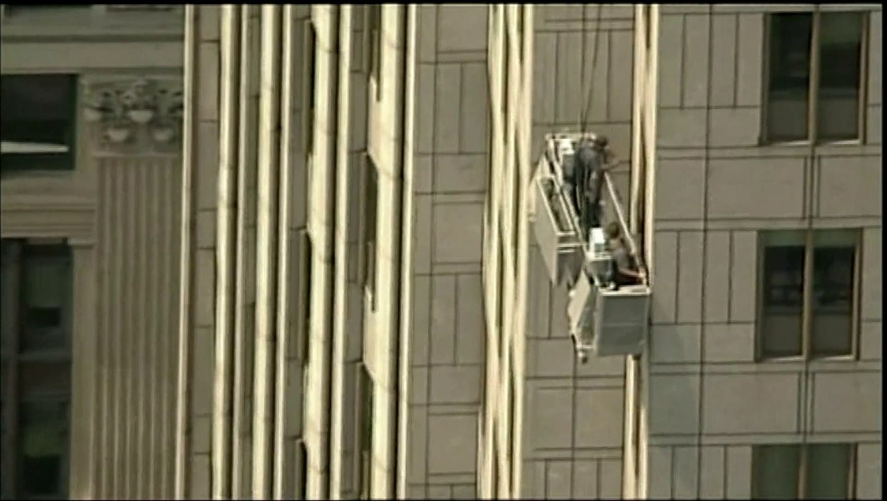 Des laveurs de vitre coincés au 21e étage à New York