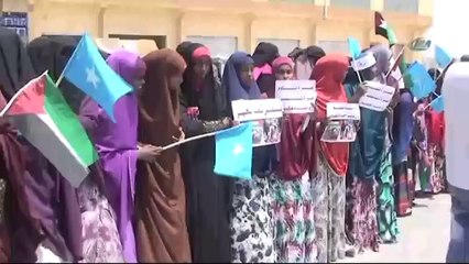 Somali'den Gazze'ye destek!