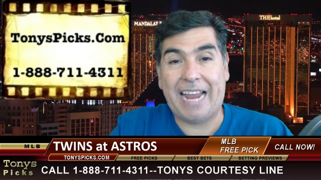 Houston Astros vs. Minnesota Twins Pick Prediction MLB Odds Preview 8-13-2014