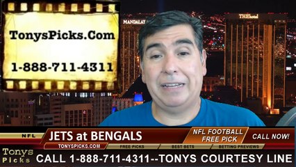 Cincinnati Bengals vs. New York Jets Pick Prediction NFL Preseason Pro Football Odds Preview 8-16-2014