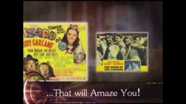 Conway's Vintage Treasures original movie posters